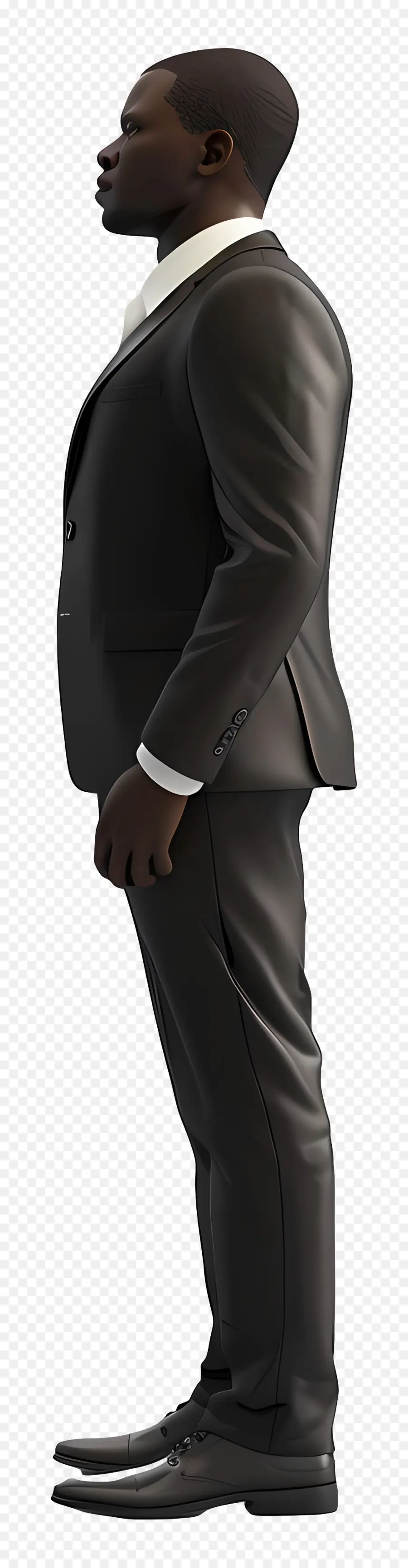 Homme D'affaires Noir，Homme En Costume PNG