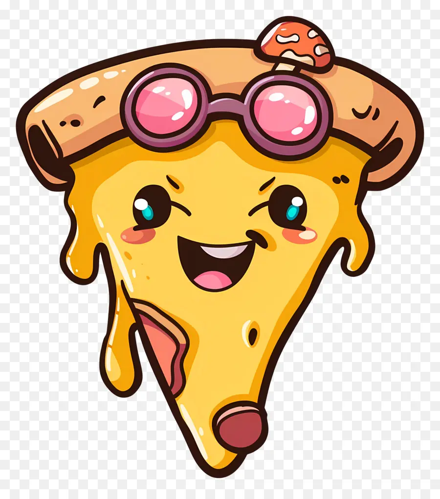 Pizza De Dessin Animé，Tranche De Pizza PNG