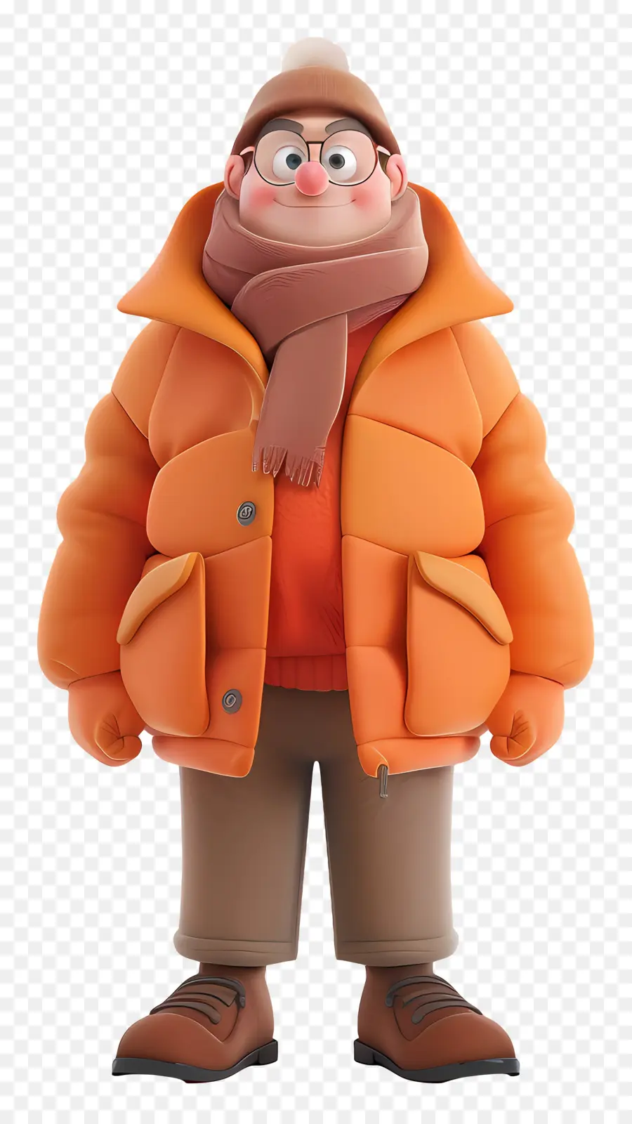 Homme 3d，Tenue D'hiver PNG