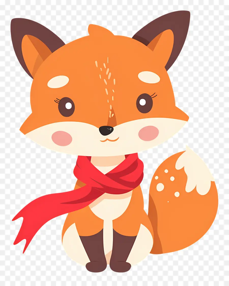 Renard Mignon，Renard De Dessin Animé PNG