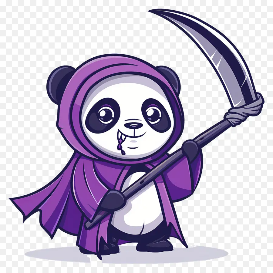 Panda Mignon，Panda Avec Faux PNG