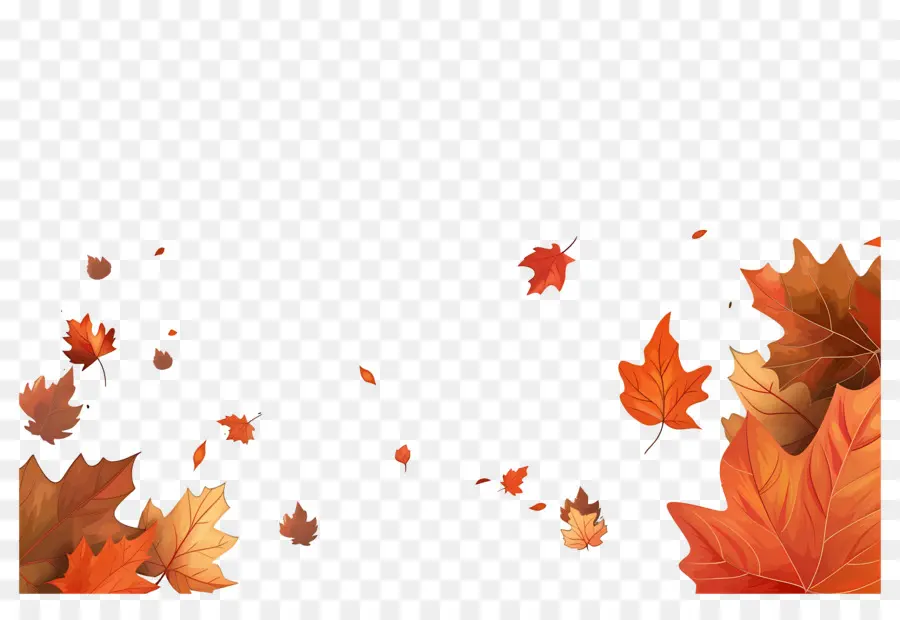 Feuilles Tombées，Feuilles D'automne PNG