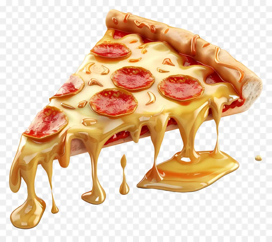 Pizzas 3d，Tranche De Pizza PNG