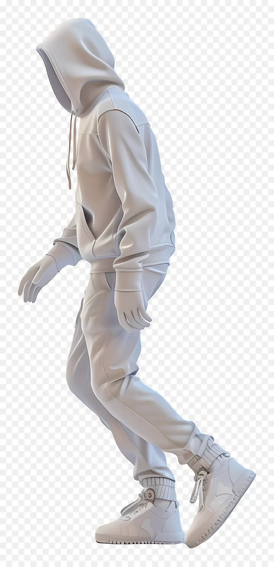 Homme 3d，Figurine à Capuche PNG