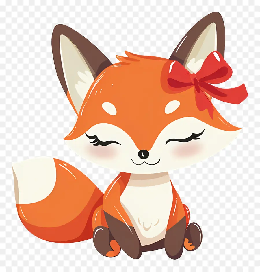 Renard Mignon，Renard De Dessin Animé PNG