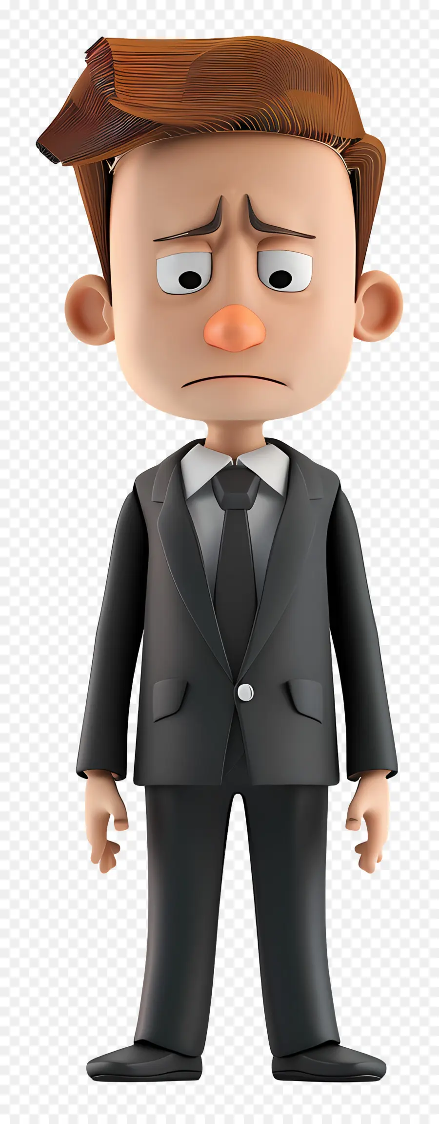 Triste Homme D'affaires，Homme D'affaires De Dessin Animé PNG