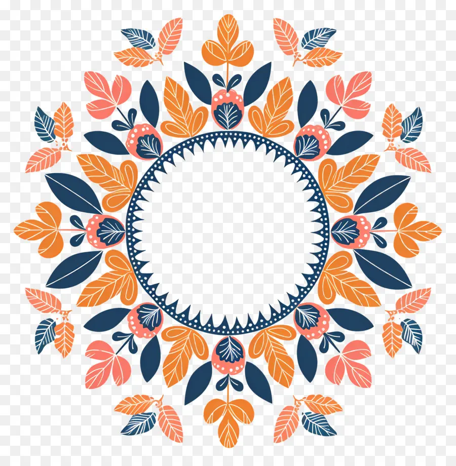 Pookalam，Couronne Florale PNG