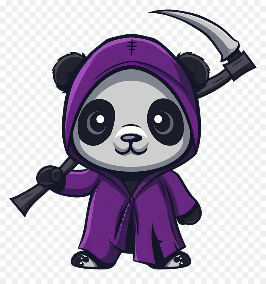 Panda Mignon，Panda Avec Faux PNG