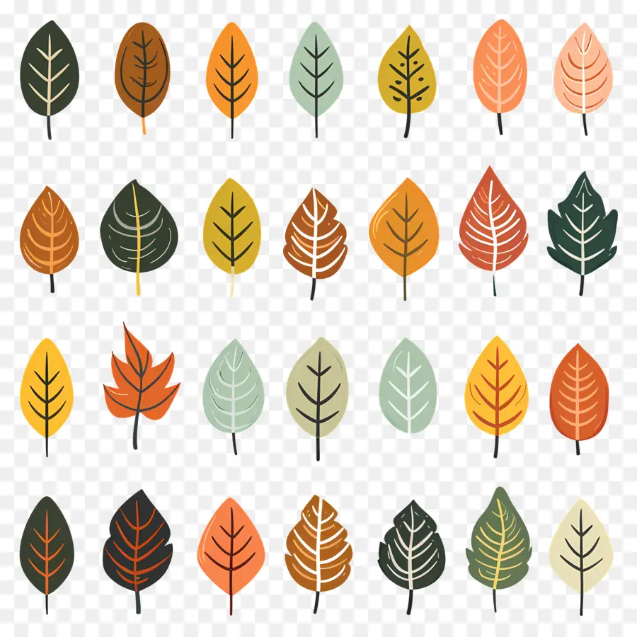 Feuilles D'automne，Automne PNG