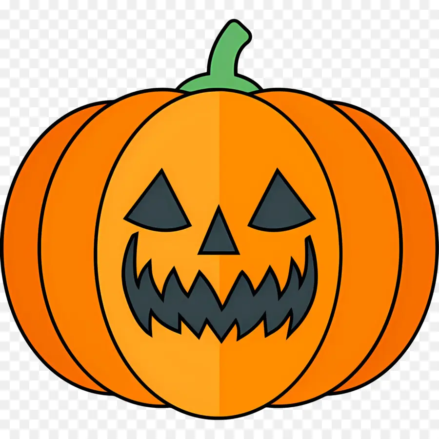 Citrouille D'halloween Effrayante，Citrouille PNG