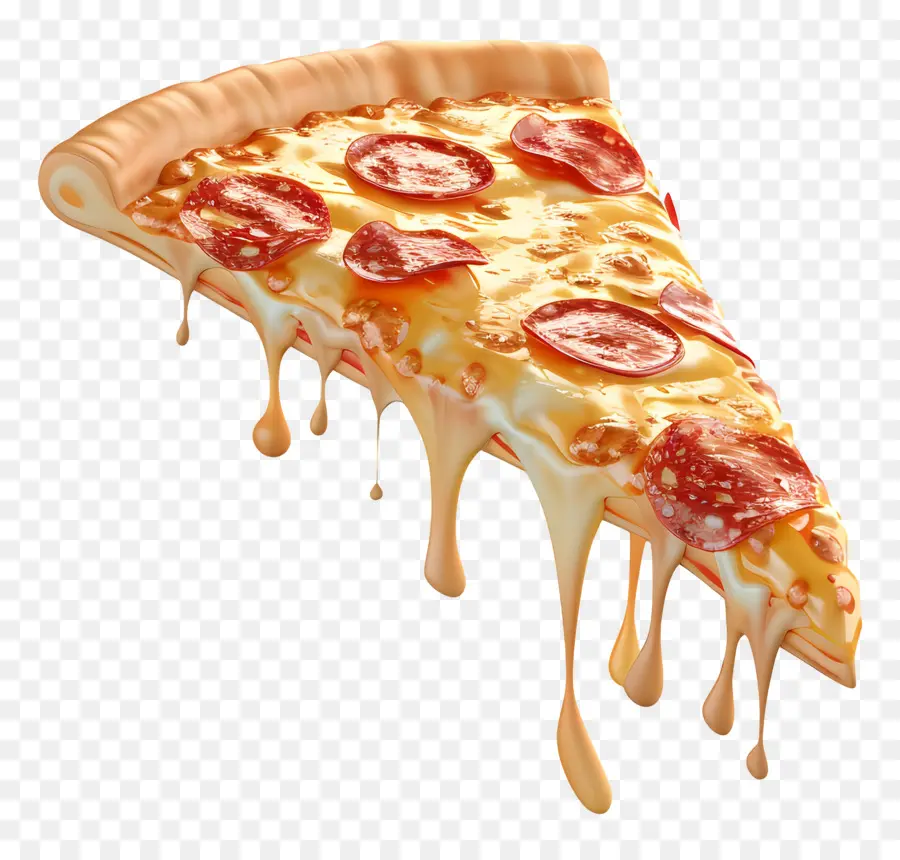 Pizzas 3d，Tranche De Pizza PNG