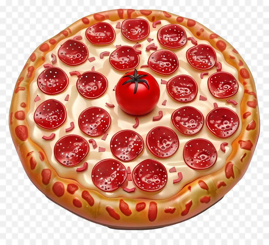 Pizzas 3d，Pizza Entière PNG