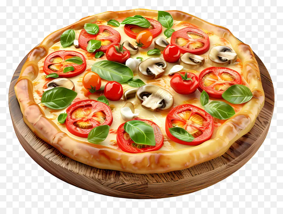 Pizzas Modèle 3d，Pizza PNG