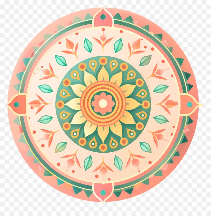 Pookalam，Mandalas PNG