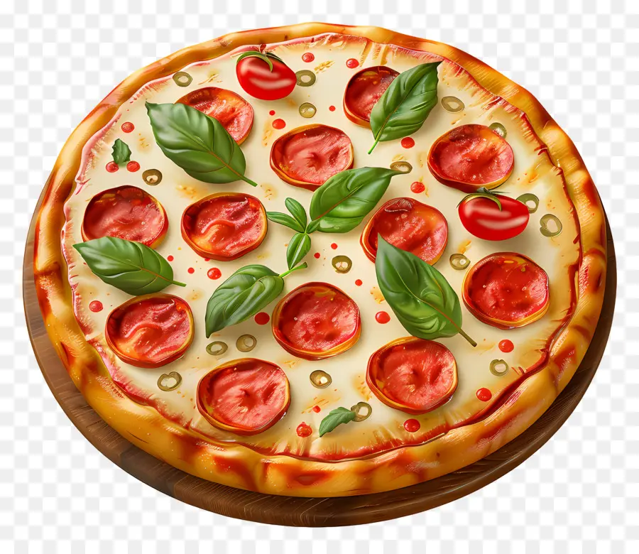 Pizza Italienne，Pizza PNG