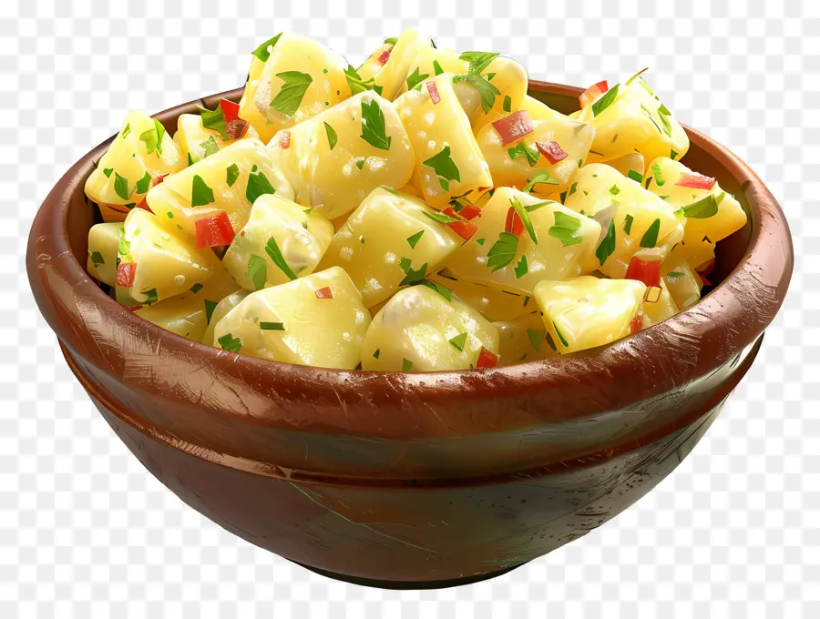 Salade De Pommes De Terre，Bol PNG