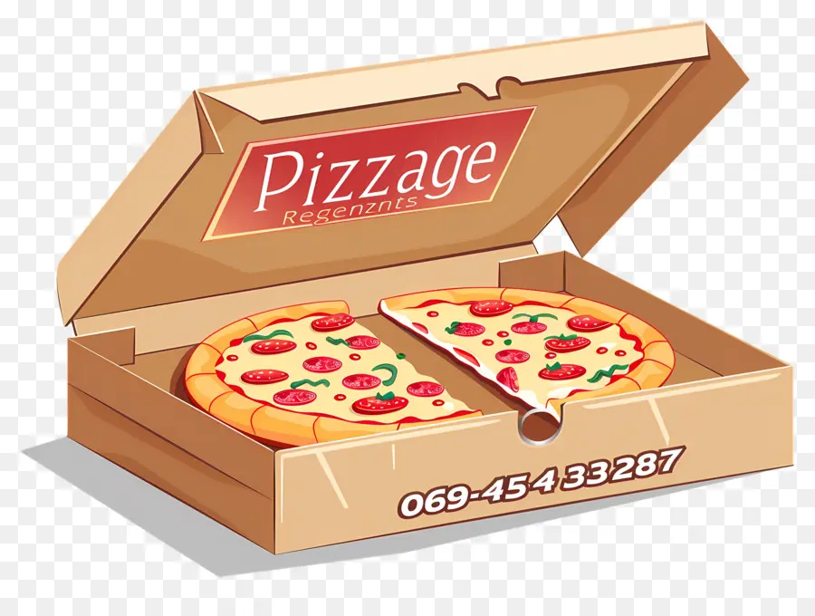 Boîte à Pizza，Pizza PNG