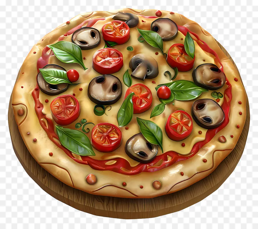 Pizzas 3d，Pizza PNG