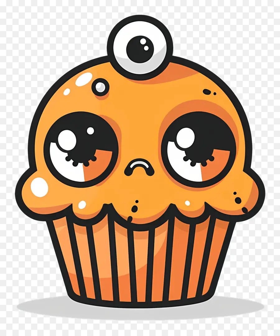 Petit Gâteau D'halloween，Petit Gâteau Monstre PNG