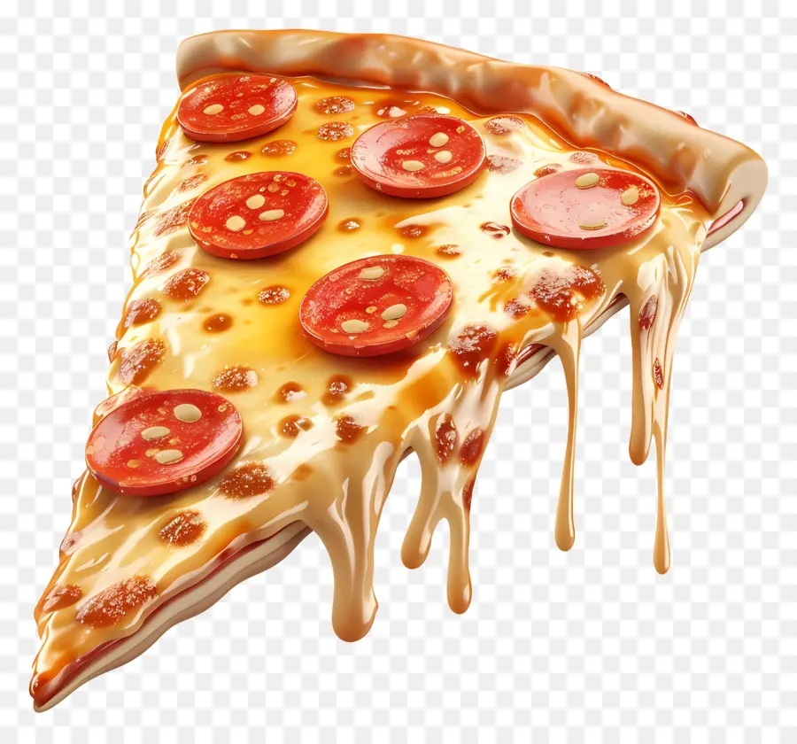 Pizzas 3d，Tranche De Pizza PNG