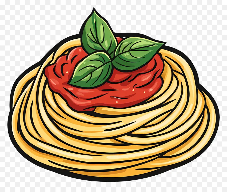 Spaghetti，Spaghettis à La Sauce PNG