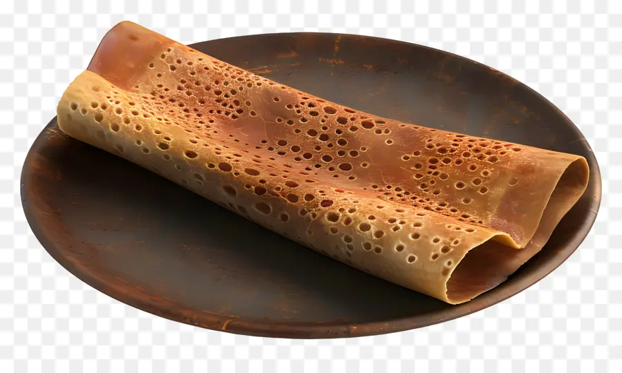 Cuisine Africaine，Crêpe Roulée PNG