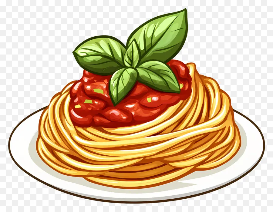 Spaghetti，Spaghettis à La Sauce PNG