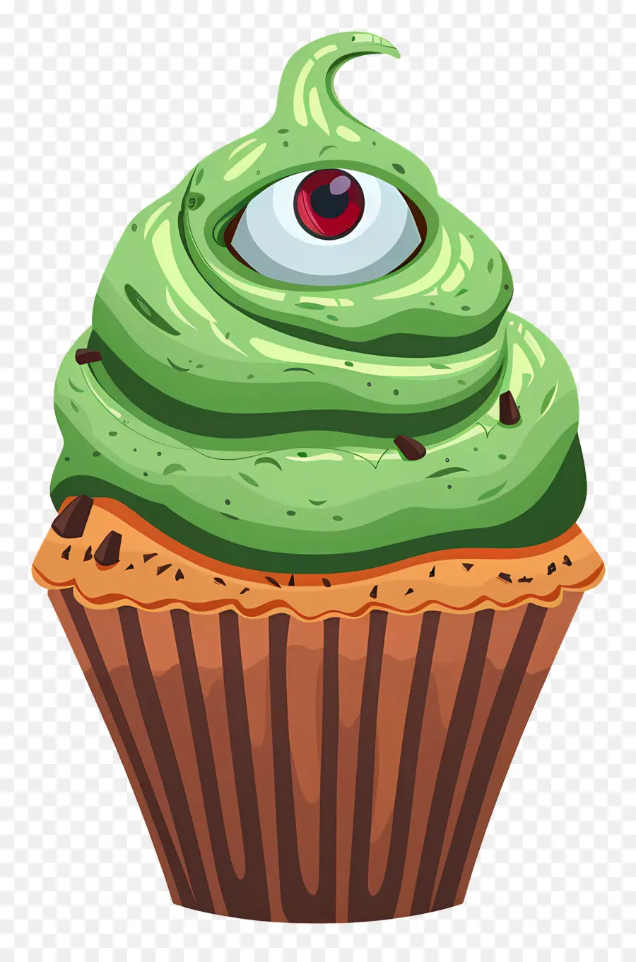 Petit Gâteau D'halloween，Petit Gâteau Aux Yeux PNG