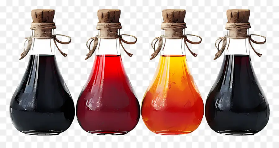 Frontière D'halloween，Bouteilles De Sauce PNG