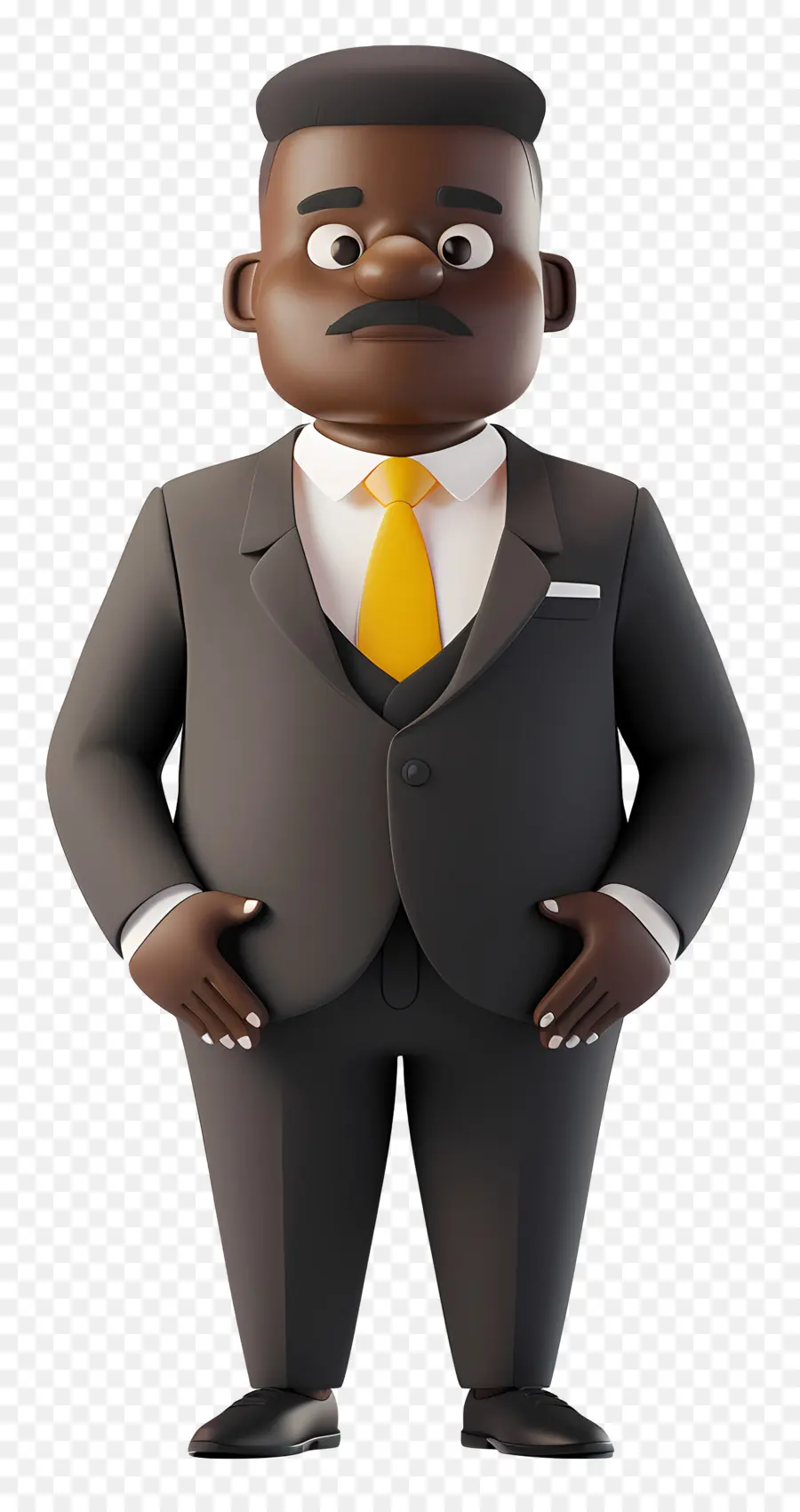 Homme D'affaires Noir，Homme D'affaires De Dessin Animé PNG