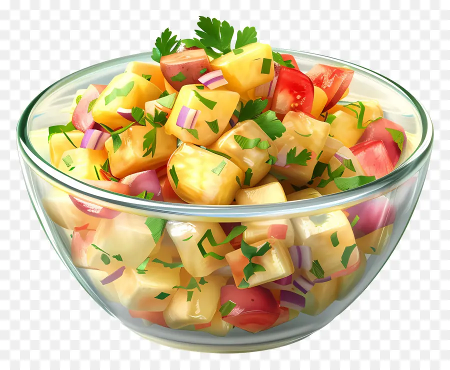 Salade De Pommes De Terre，Bol PNG