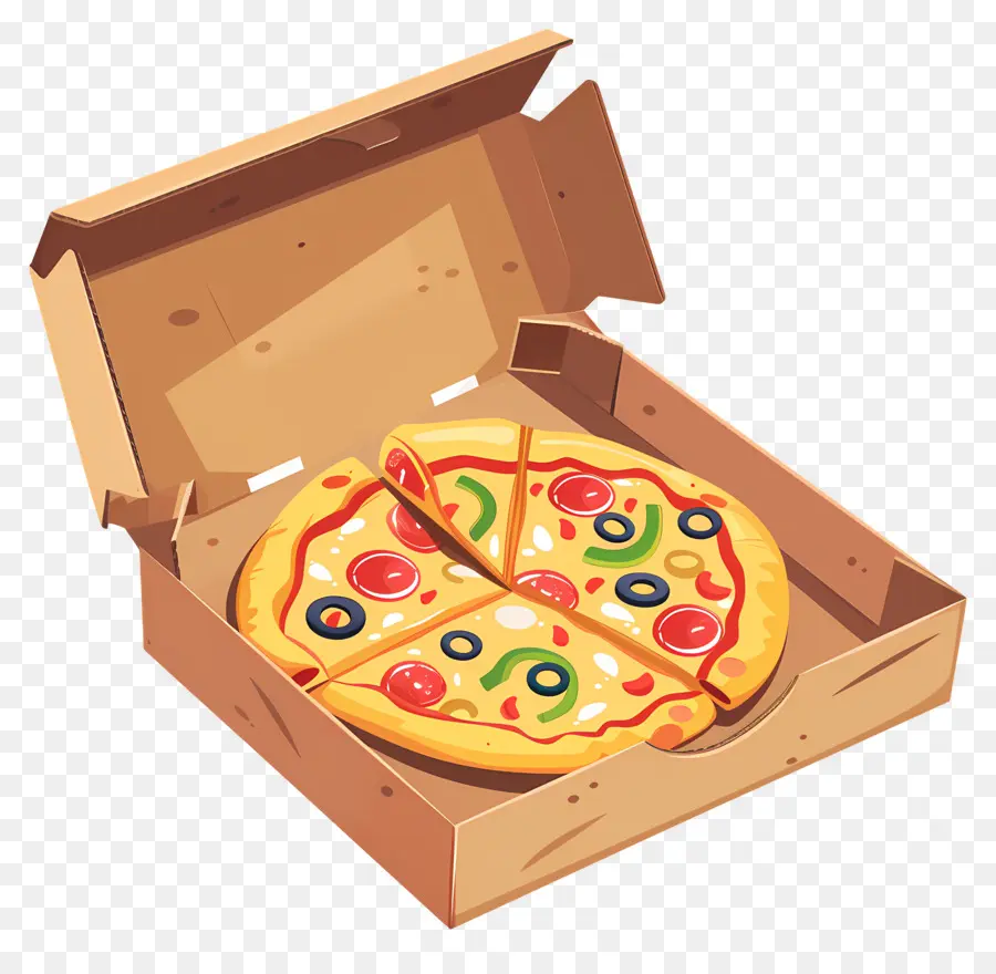 Boîte à Pizza，Pizza PNG