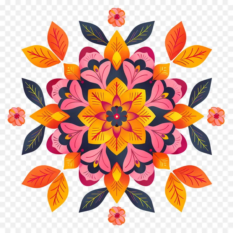 Pookalam，Mandalas PNG