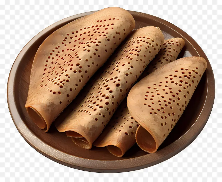 Cuisine Africaine，Crêpes Roulées PNG