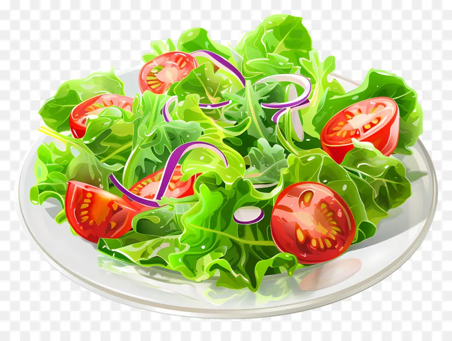 Salade Verte，Saladier PNG