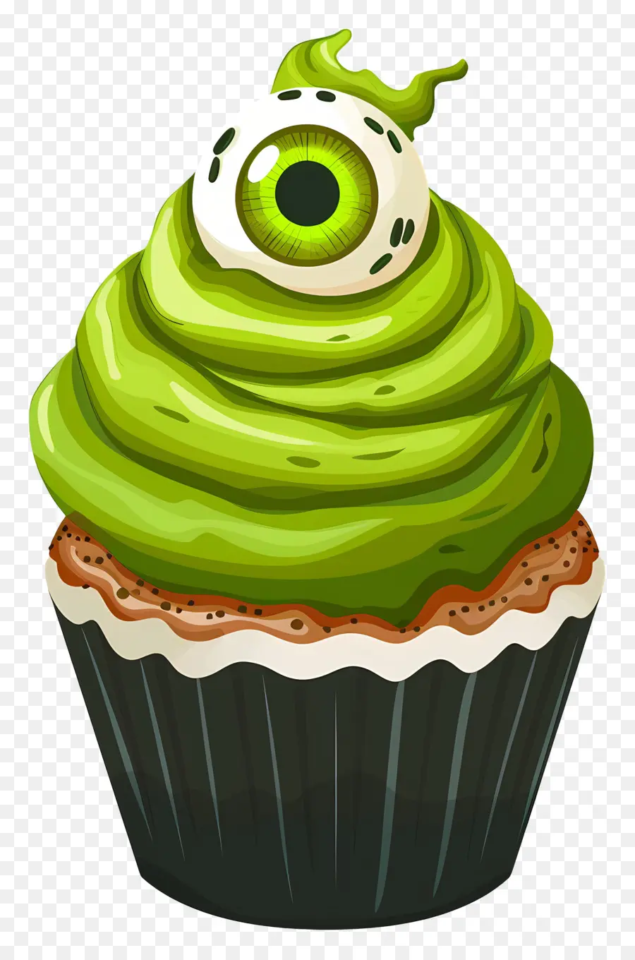 Petit Gâteau D'halloween，Petit Gâteau Aux Yeux PNG