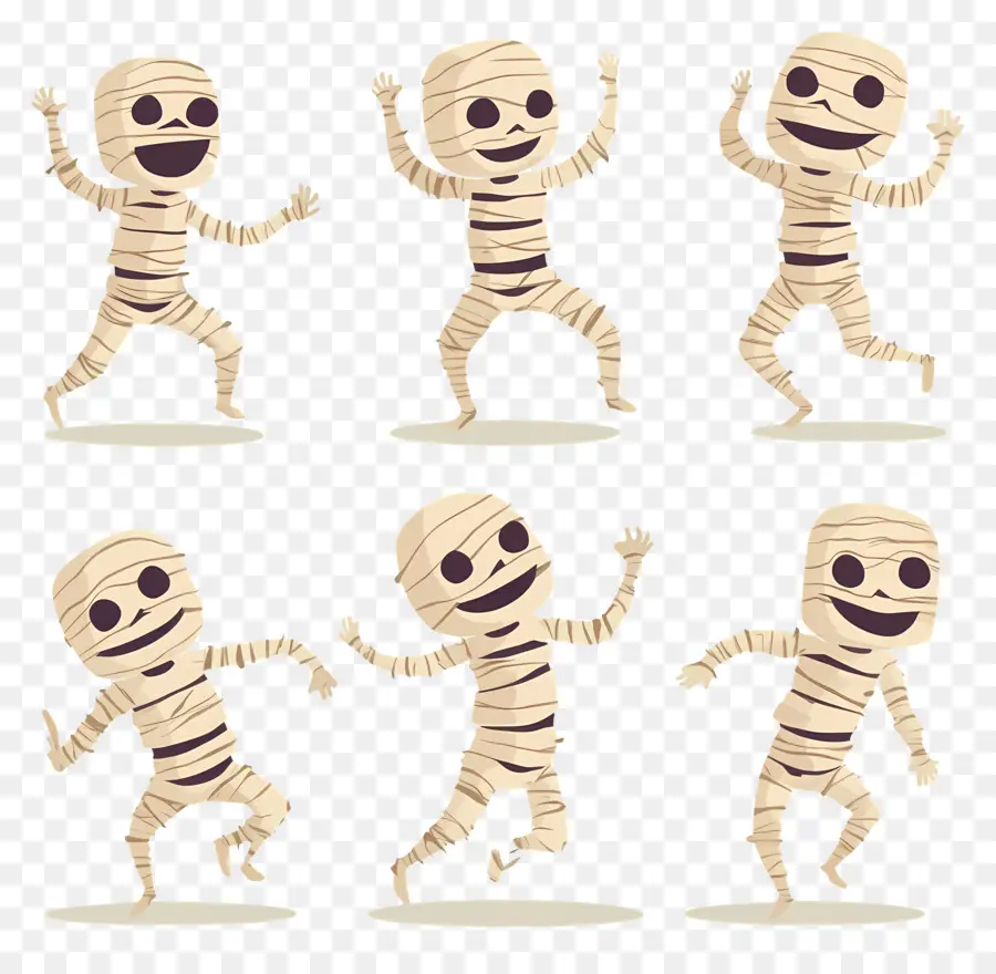 Maman D'halloween，Momies En Mouvement PNG