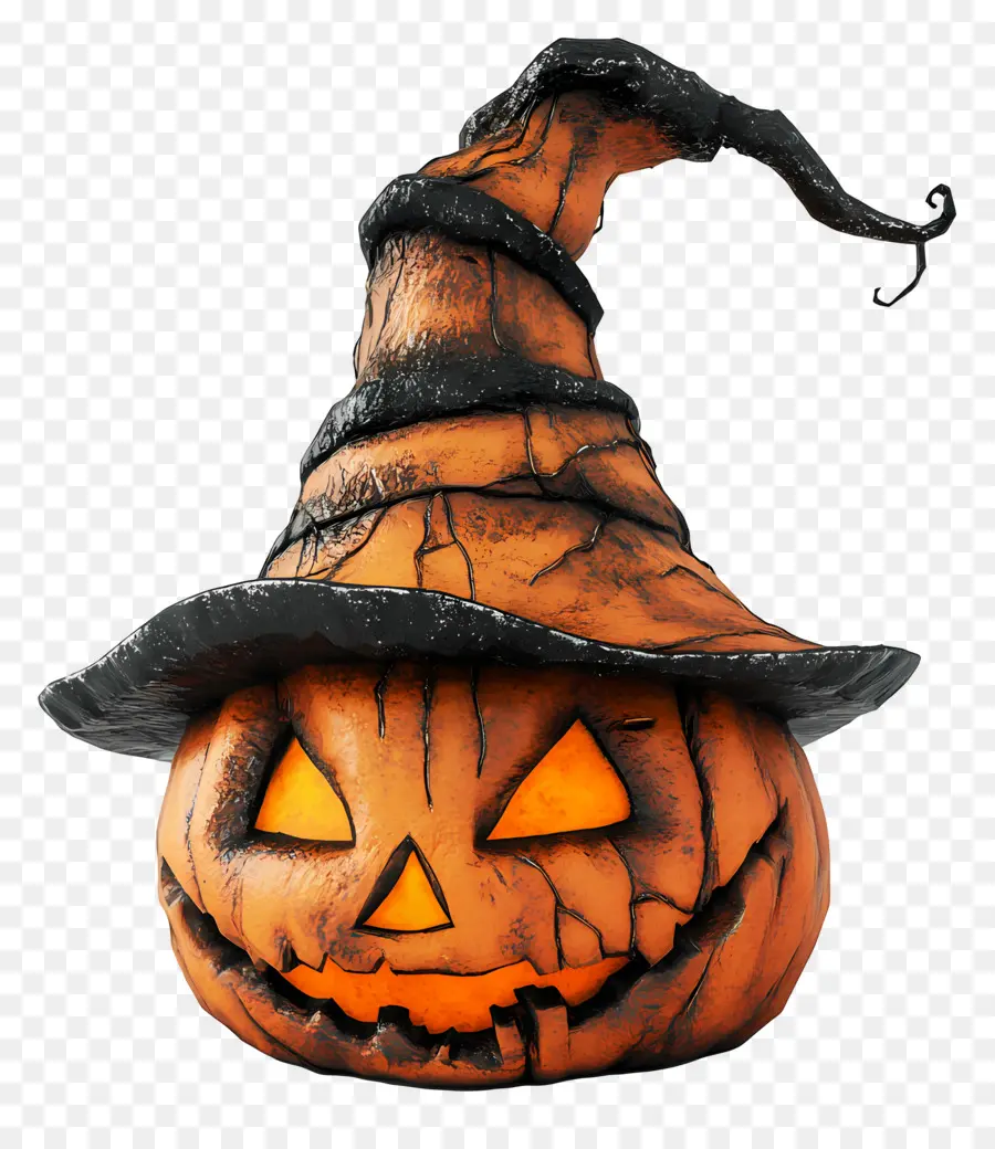 Chapeau D'halloween，Jack O' Lanterne PNG