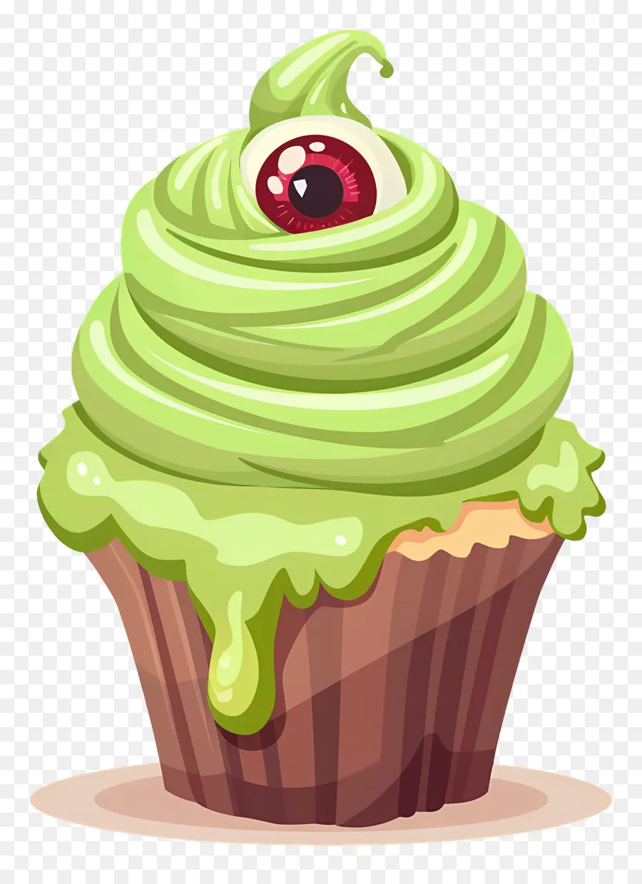 Petit Gâteau D'halloween，Petit Gâteau Monstre PNG