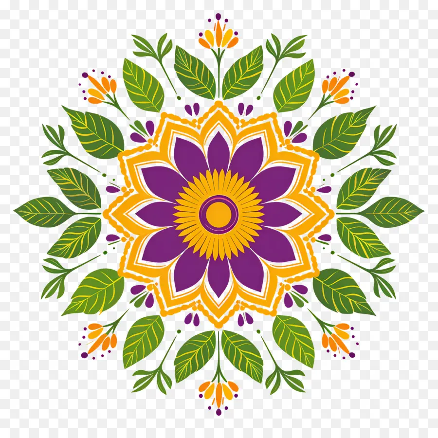 Pookalam，Mandalas PNG