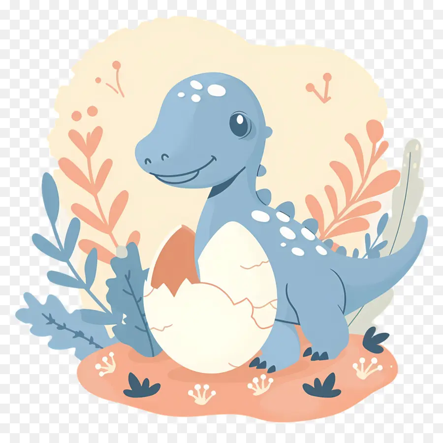 Dinosaure De Dessin Animé，Bébé Dinosaure PNG