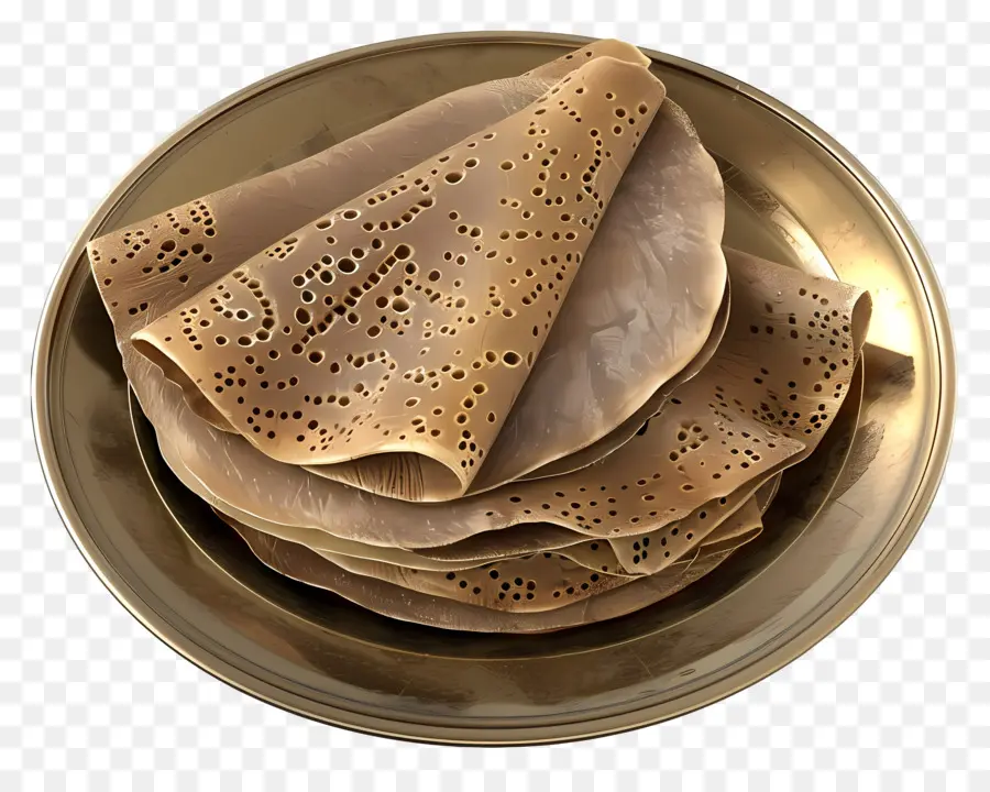 Cuisine Africaine，Crêpes Brunes PNG