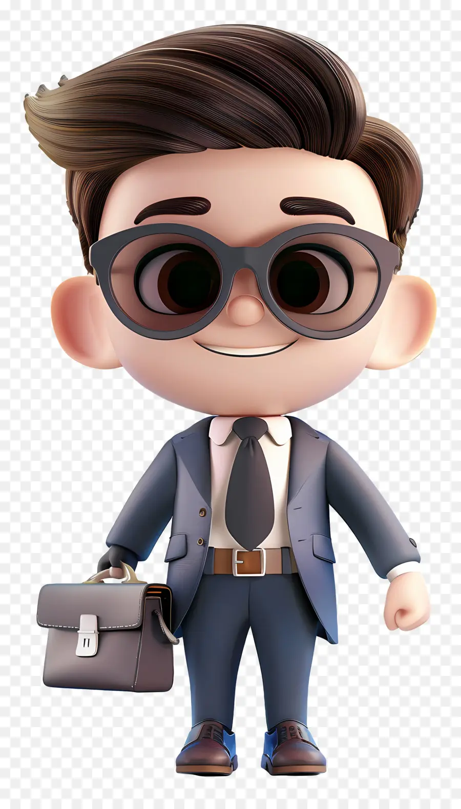 Homme D'affaires De Dessin Animé，Costume PNG