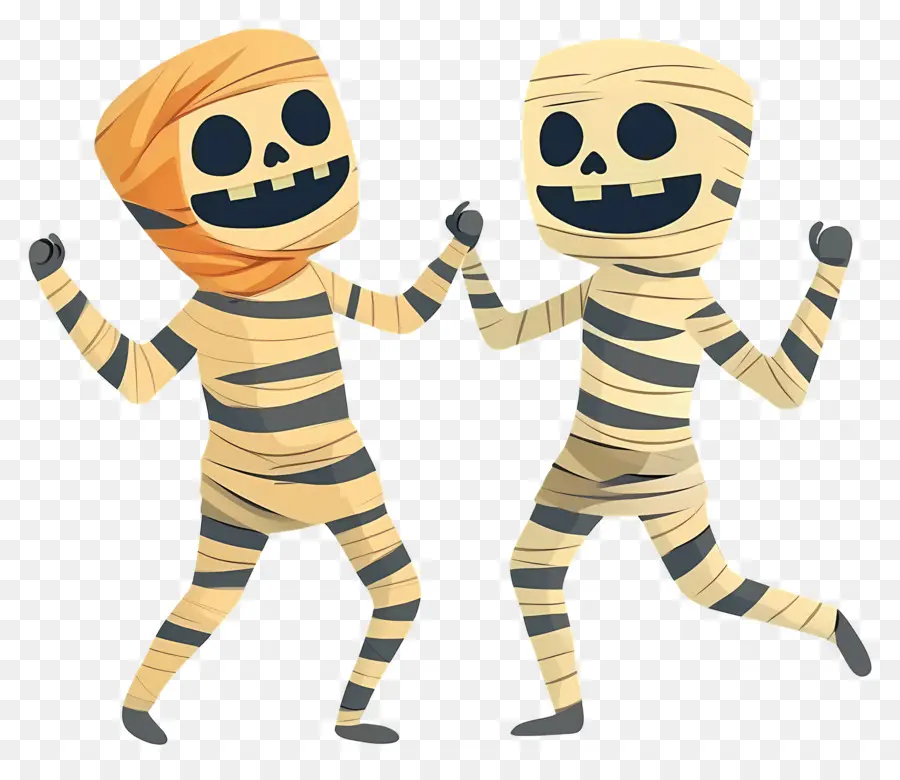 Maman D'halloween，Momies Dansantes PNG