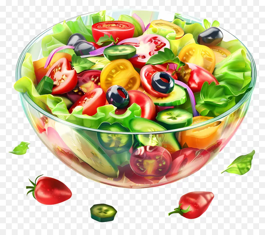 Salade Santé，Salade Mixte PNG