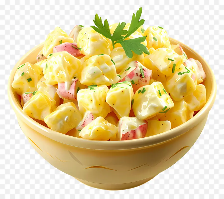 Salade De Pommes De Terre，Bol PNG