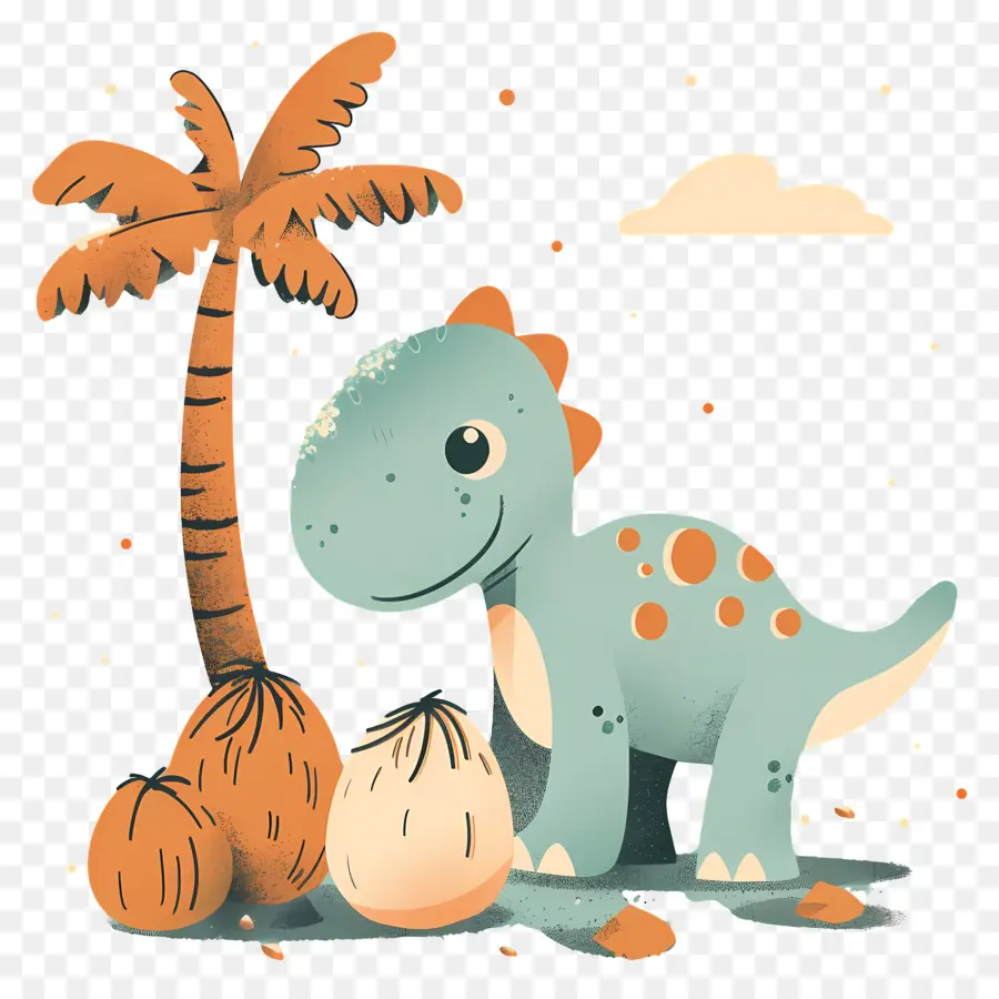 Dinosaure De Dessin Animé，Petit Dinosaure PNG