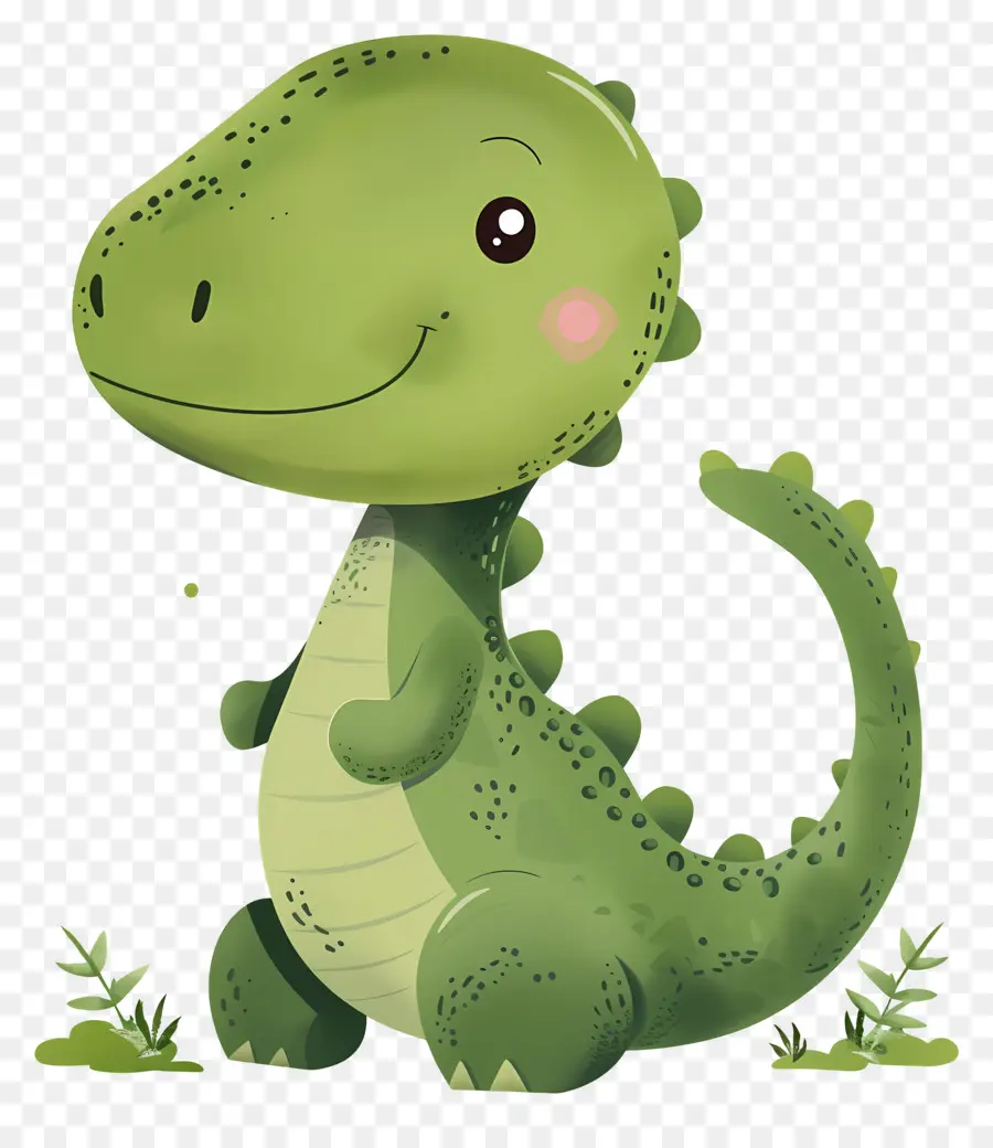 Dinosaure De Dessin Animé，Dinosaure Violet PNG