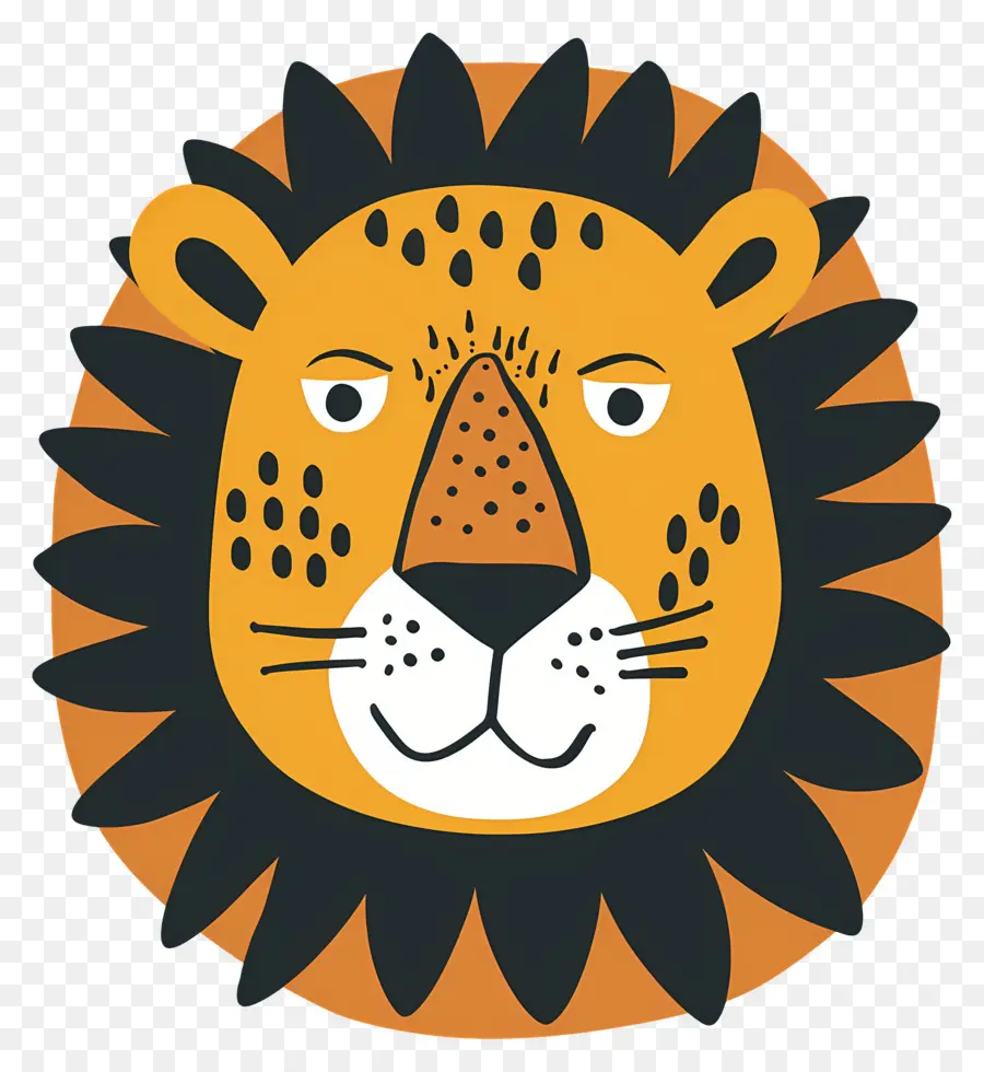 Visage De Lion，Lion PNG