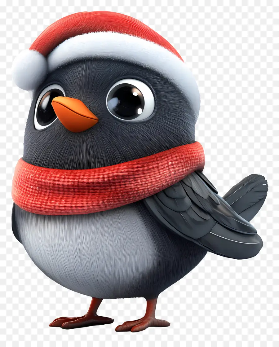 Oiseau De Noël，Oiseau De Dessin Animé PNG